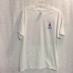 Sherwin Williams white crewneck t-shirt